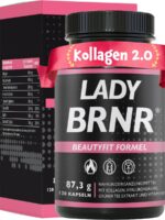 BRNR Lady Beauty-Fit Stoffwechsel Formel – 120 Kapseln mit Kollagen & Hyaluron