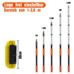 LAANPOLE 3,6m Teleskop Autowaschbürste – Lackschonende Reinigung für Fahrzeuge & Wohnmobile – Bild 4