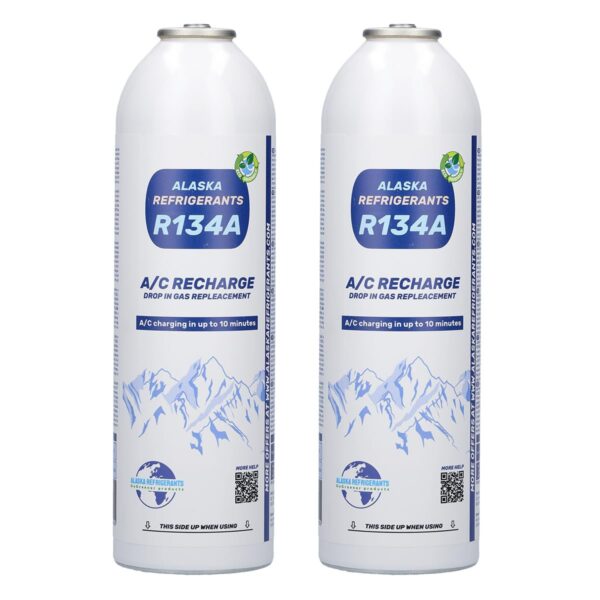 R134a Klimaanlagen Kältemittel 2x185g – Profi-Nachfüllung für alle Fahrzeuge