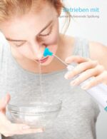 Maoever Elektrische Nasenspülmaschine mit 5 Modi – Kabellose Nasenbewässerung für freies Atmen – Bild 6