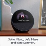 Amazon Echo Spot – Smarter Wecker mit Alexa & kraftvollem Sound, Schwarz – Bild 4