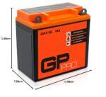 GP-PRO Gel-Batterie 12V 9Ah GB9-B – Wartungsfreie Motorradbatterie mit 120A Startstrom – Bild 9