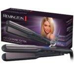 Remington S5525 Haarglätter Pro-Ceramic Extra – 45mm Stylingplatten für dickes & lockiges Haar