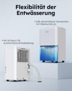 Kresico xWolei Luftentfeuchter 12L/24h – Energieeffizient & Ultra-leise für 25m² – Bild 8