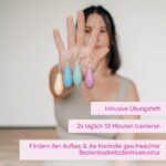 ELANEE Beckenboden-Trainingshilfen Phase I – 4er Set zur Stärkung der Beckenbodenmuskulatur – Bild 3