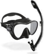 Cressi F1 Tauchermaske – Rahmenloses Tauchset mit Gehärtetem Glas für Erwachsene – Bild 2