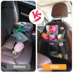 URAQT Auto Organizer 2er Set – Rücksitz Aufbewahrungstasche mit Klapptisch für SUV – Bild 5