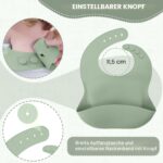 CUBTEM 12er Baby Geschirr Set mit Silikon – BPA-frei Kindergeschirr mit Saugnapf – Bild 6