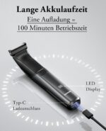 kensen 2in1 Intimrasierer Herren – Wasserdicht Bodygroom für Körperhaarentfernung – Bild 6