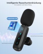WARM BOX Kabelloses Lavalier-Mikrofon 2er-Pack – Profi-Audio für iPhone, iPad & Android – Bild 3