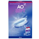 Aosept Plus Kontaktlinsen-Pflegemittel 2 x 360 ml – Tiefenreinigung ohne Konservierungsstoffe