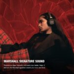 Marshall Major V Bluetooth Kopfhörer – 100h Spielzeit, Kabelloses Laden, Schwarz – Bild 2