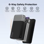 NOBIS Powerbank 20000mAh mit 65W Schnellladung – Tragbarer Akku für Laptop, Smartphone & Tablet – Bild 7