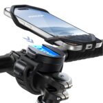 JOYROOM Fahrradhalterung 360° drehbar mit Silikon-Stoßdämpfung – Smartphone Halter 4,7-7,0 Zoll