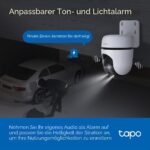 Tapo C510W WLAN IP Kamera Aussen – 2K 360° Schwenk mit Vollfarb-Nachtsicht & IP65 – Bild 8