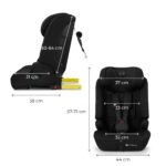 Kinderkraft SAFETY FIX 3 PRO Kindersitz 9-36 kg – Mitwachsender Autositz mit ISOFIX & Top Tether – Bild 3