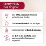 Cherry PLUS Forte – Montmorency Sauerkirschen Kapseln hochdosiert mit 43 mg Polyphenolen – Bild 6