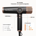 Faszin Haartrockner mit bürstenlosem Motor – Profi-Föhn mit Ionentechnologie für Salon & Zuhause – Bild 7
