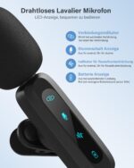 WARM BOX Kabelloses Lavalier-Mikrofon 2er-Pack – Profi-Audio für iPhone, iPad & Android – Bild 8