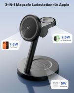 KPON 3 IN 1 MagSafe Ladestation – iPhone, Apple Watch & AirPods gleichzeitig laden – Bild 4