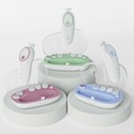 Momcozy Elektrische Baby-Nagelfeile – Sanfter Nageltrimmer mit 7 Ersatzpads – Bild 7
