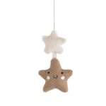 Baby's Only Heaven Musik Mobile – Gestrickte Figuren in Clay/Warm Linen für Neugeborene – Bild 10