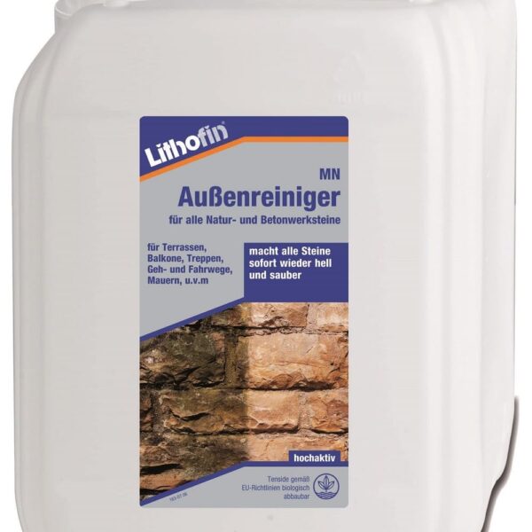 Lithofin MN Aussenreiniger 5 Liter – Professionelle Fassadenreinigung