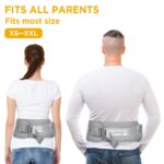 GAGAKU Baby Hüftsitz mit 4 Tragepositionen – Ergonomische Babytragehilfe für 0-36 Monate – Bild 6