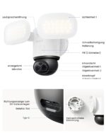 Reolink TrackFlex 4K PTZ Überwachungskamera mit 3000 Lumen Flutlicht & Auto-Tracking – Bild 9