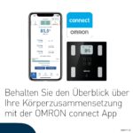 OMRON VIVA Körperanalysewaage mit BIA-Technologie – Gewicht, Körperfett & Herzgesundheit – Bild 6