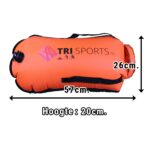 TRI SPORTS NL Schwimmboje 28L – Sichtbarkeit & Sicherheit für Freiwasserschwimmer – Bild 3
