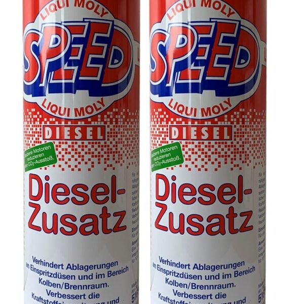 2x Liqui Moly Speed Diesel-Zusatz 1 L – Kraftstoff Additiv für Reinigung & Leistung