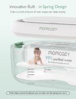 Momcozy Feuchttuchwärmer mit Federdesign – 4 Heizmodi & Nachtlicht für Babys – Bild 4