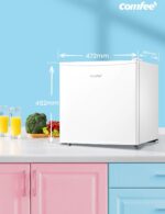 Comfee RCD50WH2(E) Mini Kühlschrank 43L mit Eisfach – Kompakt für Zimmer & Büro – Bild 2