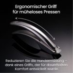 Knoblauchpresse Edelstahl mit Ingwer-Funktion – Kein Schälen nötig | Gourmet Easy – Bild 6