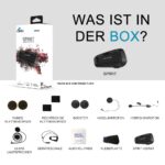 Cardo Spirit Motorrad Bluetooth Headset – 2-Wege Intercom für Fahrer – Bild 2