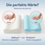 Blumtal Orthopädisches Nackenstützkissen mit Memory Foam – Höhenverstellbar für alle Schlafpositionen – Bild 4