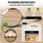 WOCA Holzbodenseife Natur 3 L – Reinigung & Pflege für geölte Holzböden – Bild 5