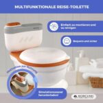 Mobiclinic® ToiKid Kindertöpfchen mit Sound & Toilettenpapier-Fach – für Kleinkinder 1-3 Jahre – Bild 4