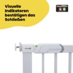 Safety 1st Flat Step Gate – Treppenschutzgitter ohne Bohren, 73–80 cm erweiterbar bis 101 cm – Bild 6