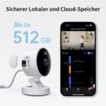 Aqara G100 2K Sicherheitskamera – HomeKit Secure Video mit KI-Erkennung & Nachtsicht – Bild 5