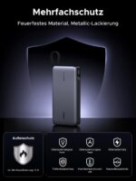 UGREEN Nexode 25000mAh Powerbank 165W – PD3.1 Schnellladung mit integrierten Kabeln – Bild 10