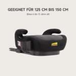 Jovikids Kindersitzerhöhung 125-150cm mit ISOFIX – ECE R129 zertifiziert – Bild 8