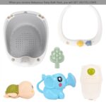 Bebamour Baby Badesitz 6+ Monate – 360° drehbar mit Saugnapf & Spielzeug – Bild 3