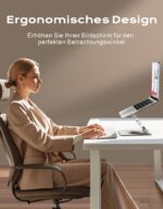 Glangeh 360° Laptop Ständer – Ergonomisch & Höhenverstellbar für MacBook & Notebooks bis 16 Zoll – Bild 3