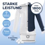 CLEANmaxx Hemdenbügler PRO – Automatisches Bügelsystem für Hemden, Blusen & Shirts – Bild 4