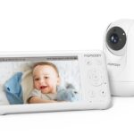 Momcozy Babyphone mit Kamera 5 Zoll 1080P HD – Ohne WLAN mit Nachtsicht & 5000mAh