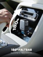 Lamicall 4-in-1 KFZ-Ladegerät 75W – 36-45W Schnellladung mit einziehbarem USB-C-Kabel – Bild 7