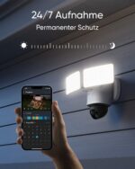 eufy Security Floodlight Camera E340 – 360° Dual-Kamera mit 2.000 Lumen & KI-Tracking – Bild 6