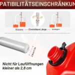 Elektrische Benzinpumpe 3.2 GPM mit Auto-Stop – Dual-Strom USB-C/AA für Kanister – Bild 4